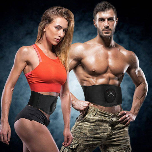 Electric Vibration Slimming Belt - Black_0